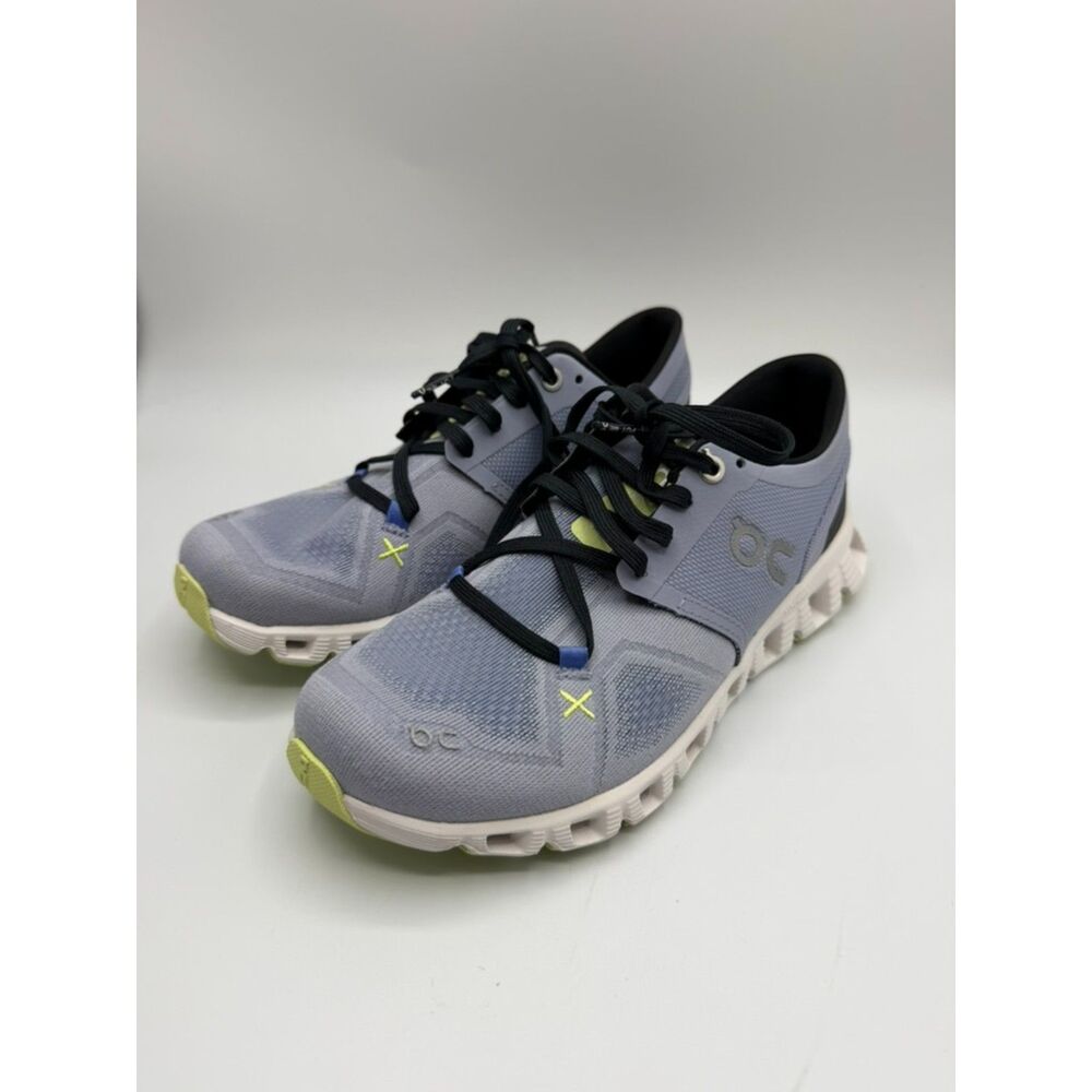 On Women's Cloud X 3 Sneakers, Nimbus | White, 5 Medium US